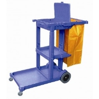 Cleaning Multi-functional Janitor Cart Trolley